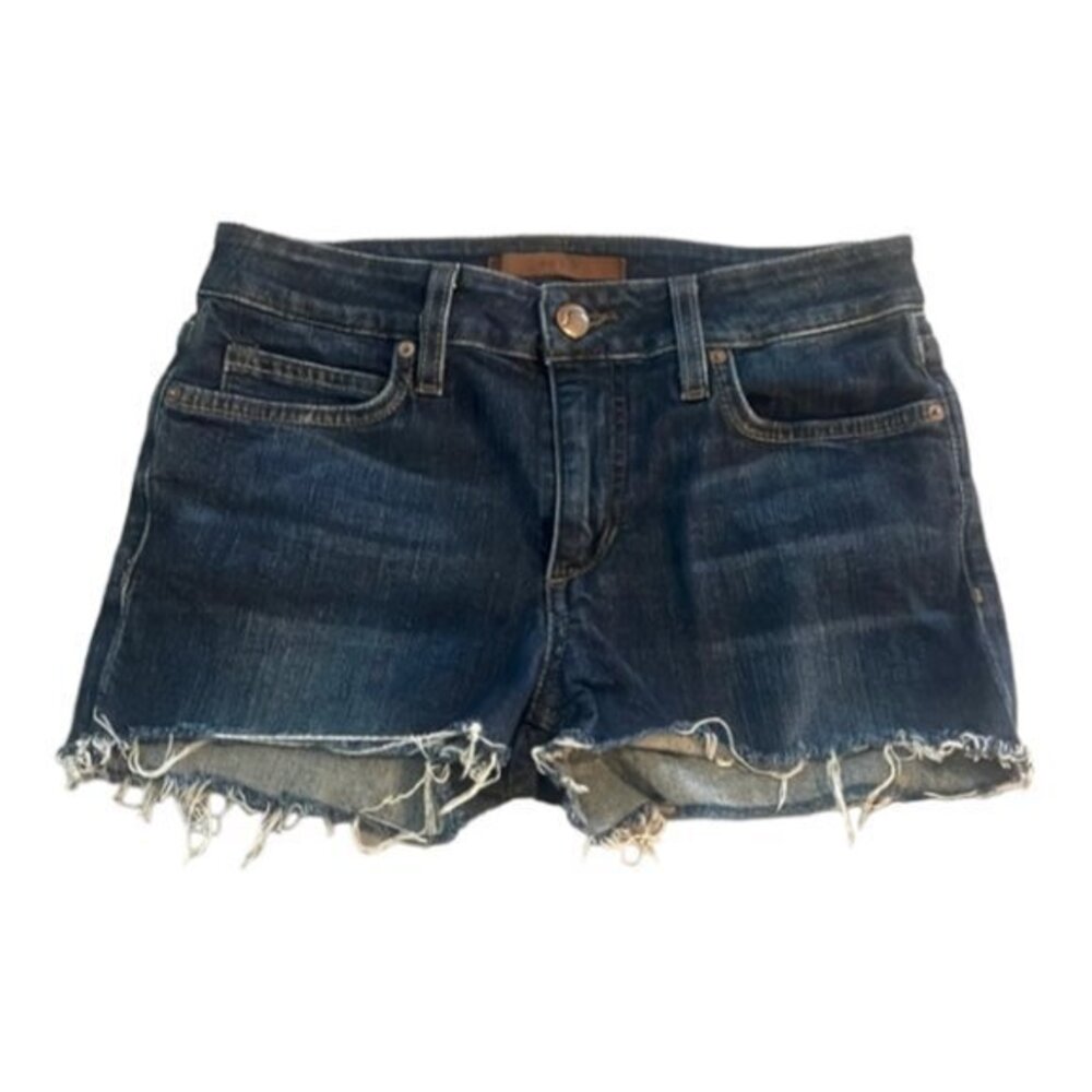 Joe's Denim Blue Short Shorts Size 27 - 2" Inseam EUC #7944